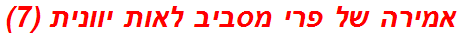 אמירה של פרי מסביב לאות יוונית (7)