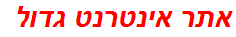 אתר אינטרנט גדול