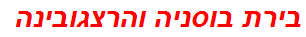 בירת בוסניה והרצגובינה