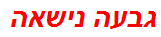 גבעה נישאה