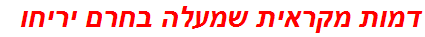 דמות מקראית שמעלה בחרם יריחו