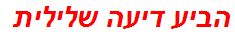 הביע דיעה שלילית