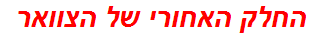 החלק האחורי של הצוואר