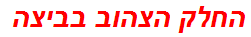 החלק הצהוב בביצה