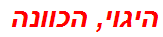 היגוי, הכוונה