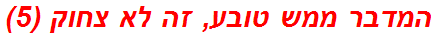 המדבר ממש טובע, זה לא צחוק (5)