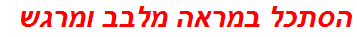 הסתכל במראה מלבב ומרגש