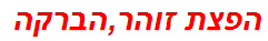 הפצת זוהר,הברקה