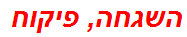 השגחה, פיקוח