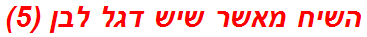 השיח מאשר שיש דגל לבן (5)