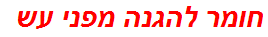 חומר להגנה מפני עש