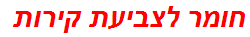 חומר לצביעת קירות