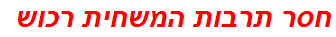 חסר תרבות המשחית רכוש