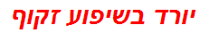 יורד בשיפוע זקוף