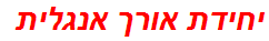 יחידת אורך אנגלית