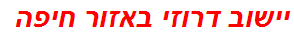 יישוב דרוזי באזור חיפה