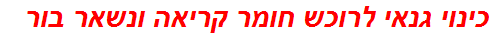 כינוי גנאי לרוכש חומר קריאה ונשאר בור