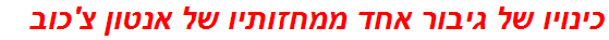 כינויו של גיבור אחד ממחזותיו של אנטון צ'כוב
