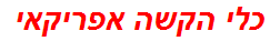 כלי הקשה אפריקאי