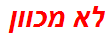 לא מכוון