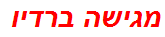 מגישה ברדיו