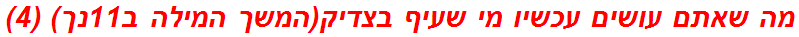 מה שאתם עושים עכשיו מי שעיף בצדיק(המשך המילה ב11נך) (4)