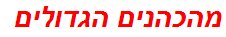 מהכהנים הגדולים