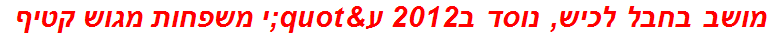 מושב בחבל לכיש, נוסד ב2012 ע"י משפחות מגוש קטיף