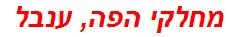 מחלקי הפה, ענבל