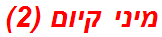 מיני קיום (2)