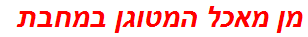 מן מאכל המטוגן במחבת