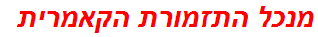 מנכל התזמורת הקאמרית