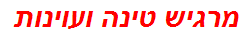 מרגיש טינה ועוינות