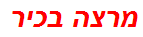 מרצה בכיר