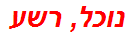 נוכל, רשע