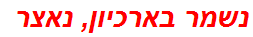 נשמר בארכיון, נאצר