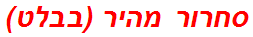 סחרור מהיר (בבלט)