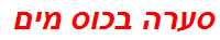 סערה בכוס מים