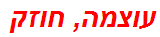 עוצמה, חוזק