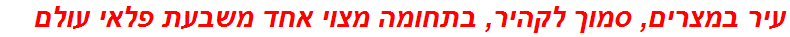 עיר במצרים, סמוך לקהיר, בתחומה מצוי אחד משבעת פלאי עולם