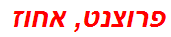 פרוצנט, אחוז