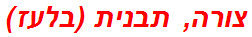 צורה, תבנית (בלעז)