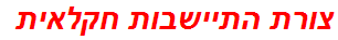 צורת התיישבות חקלאית