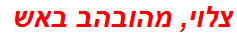 צלוי, מהובהב באש