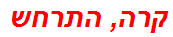 קרה, התרחש