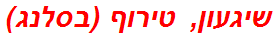 שיגעון, טירוף (בסלנג)