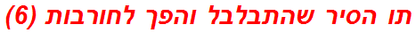 תו הסיר שהתבלבל והפך לחורבות (6)