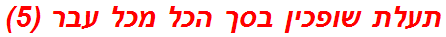 תעלת שופכין בסך הכל מכל עבר (5)