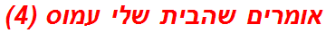 אומרים שהבית שלי עמוס (4)