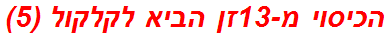הכיסוי מ-13זן הביא לקלקול (5)